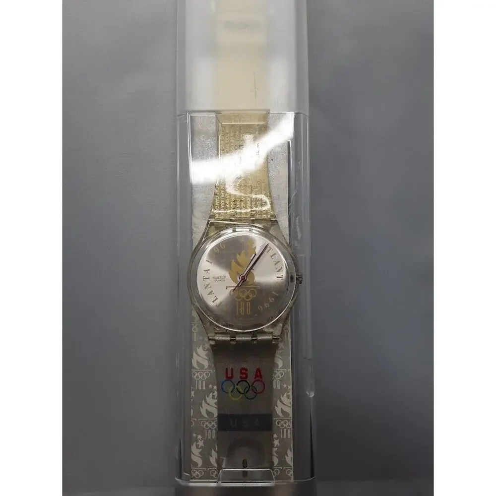 Vintage UNOPENED UNWORN 1996 Swatch Atlanta Olympic Team USA Special Exhibition